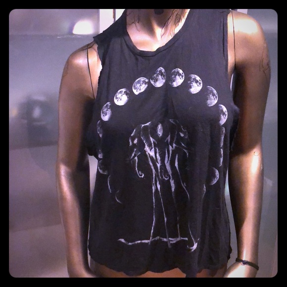 Neoclassics Tops - Neoclassics moon phase light weight muscle tee